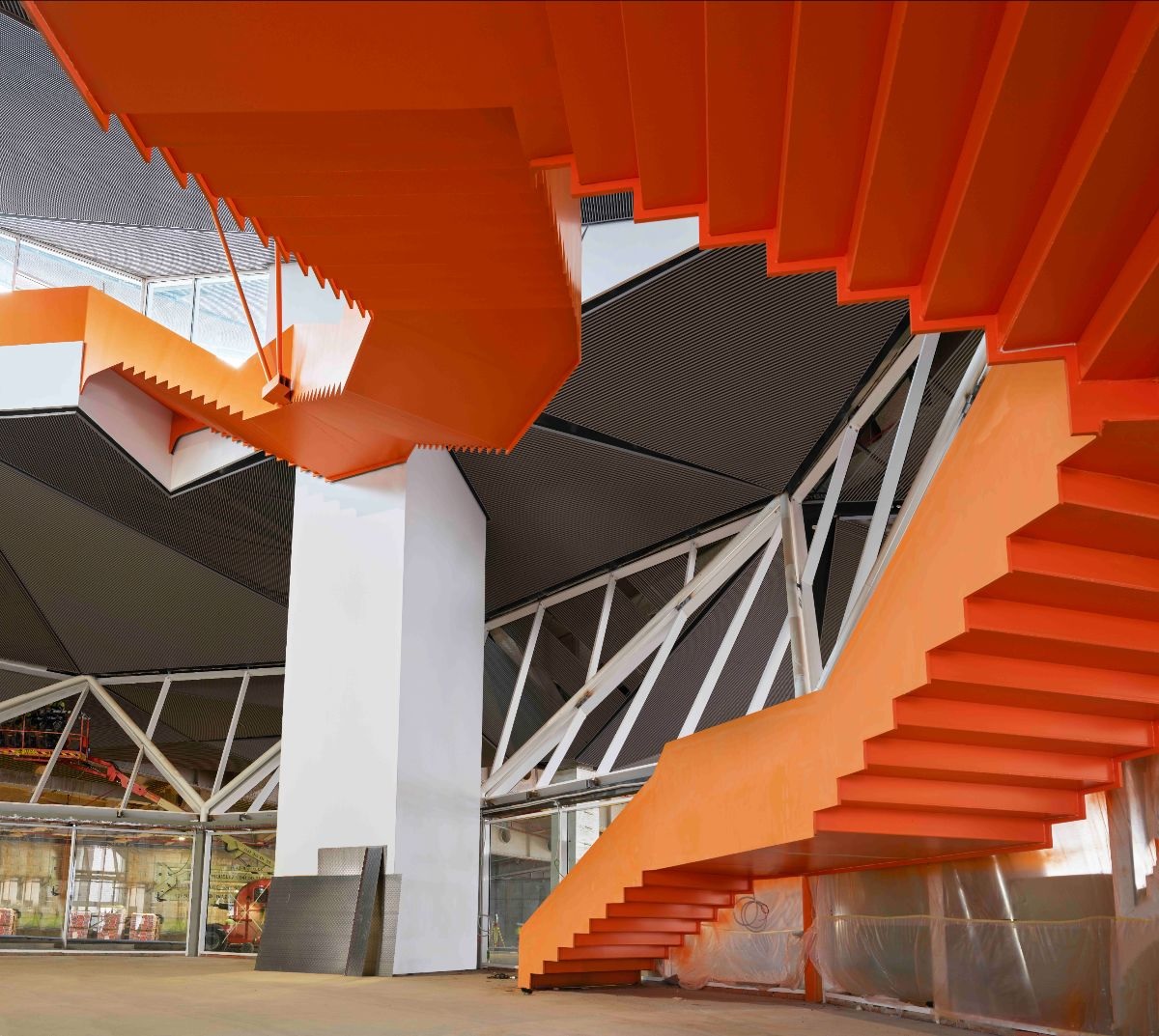 Escalera de acceso al parque, Jesús Rocandio 2020